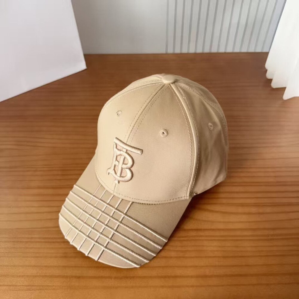 Burberry TB Monogram Cotton Baseball Cap - Picture 6 of 6